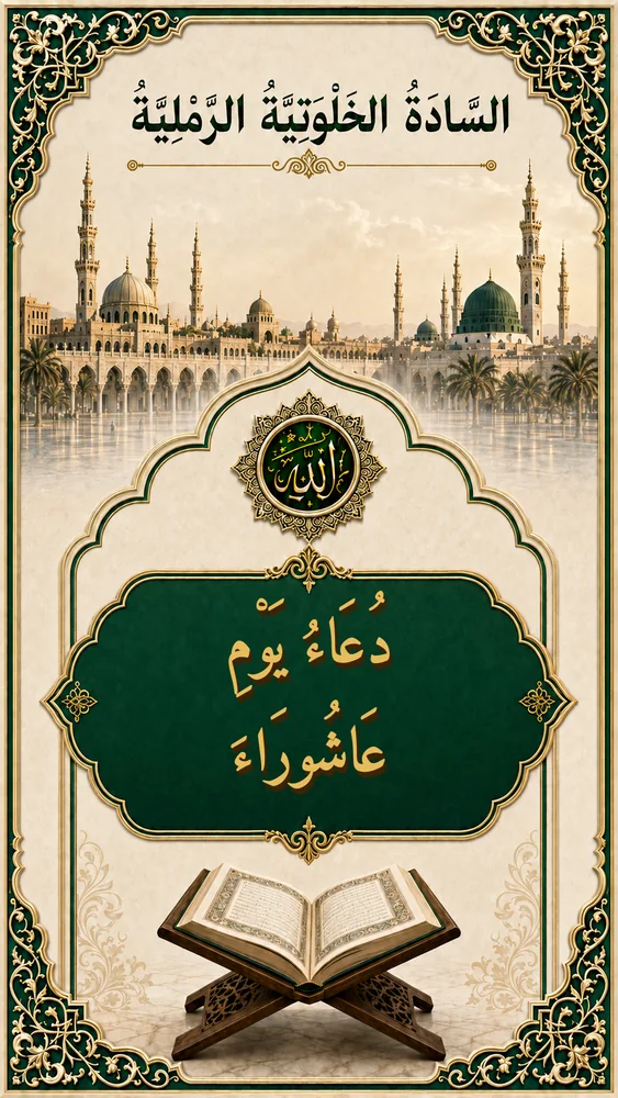 غلاف دُعَاءُ يَوْمِ عَاشُورَاءَ