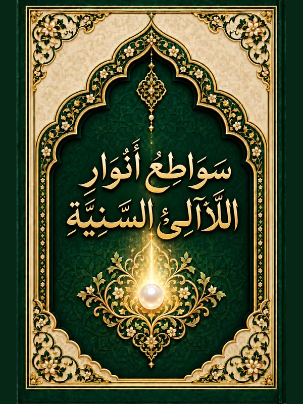 غلاف سواطع أنوار اللَّآلِئِ السَّنِيَّةِ