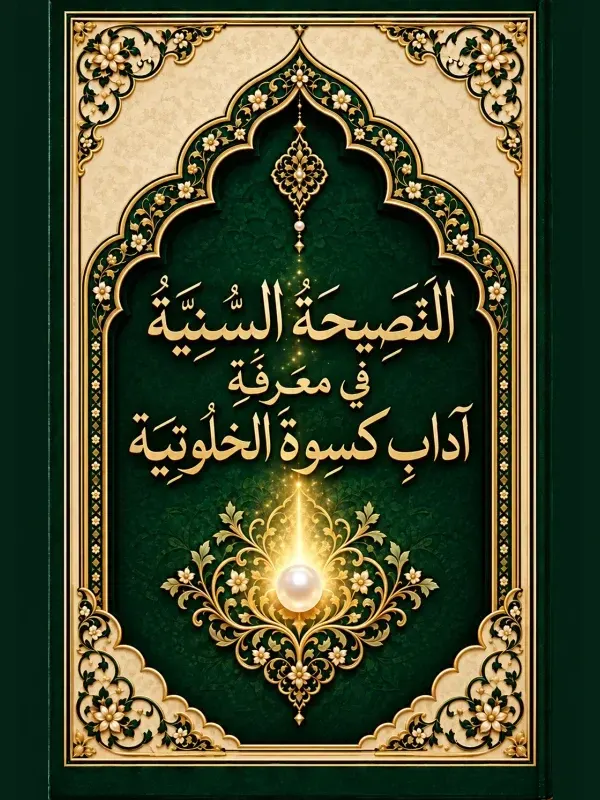 غلاف النصيحة السنية في معرفة آداب كسوة الخلوتية