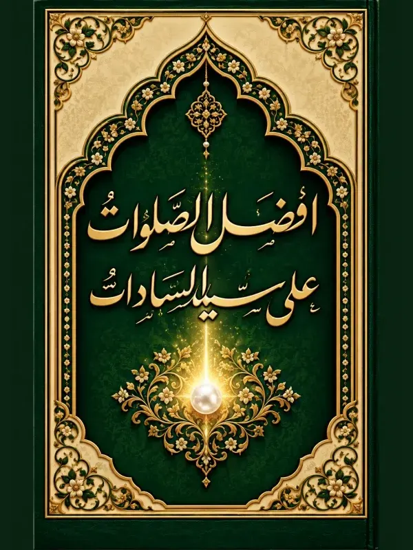 غلاف افضل الصلوات علي سيد السادات