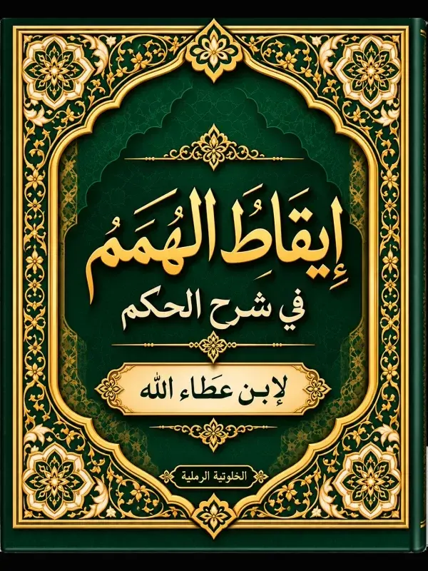 غلاف إيقاظ الهمم في شرح الحكم
