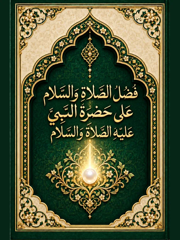 غلاف فَضْلُ الصَّلَاةِ وَالسَّلَامِ عَلَى حَضْرَةِ النَّبِيِّ عَلَيْهِ الصَّلَاةُ وَالسَّلَامُ