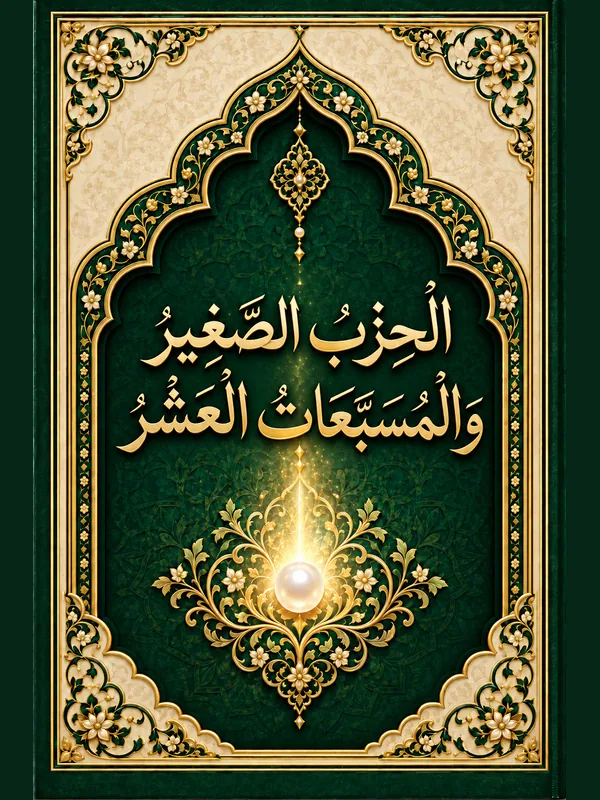 غلاف الْحِزْبُ الصَّغِيرُ وَالْمُسَبَّعَاتُ الْعَشْرُ