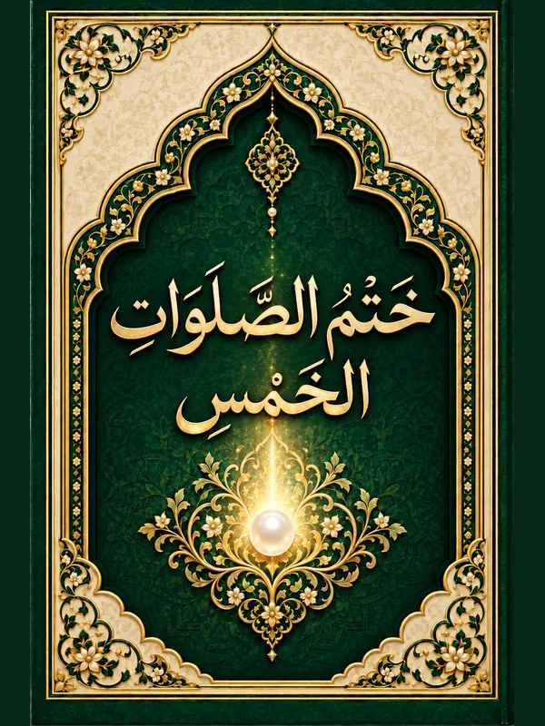 غلاف خَتْمُ الصَّلَوَاتِ الْخَمْسِ